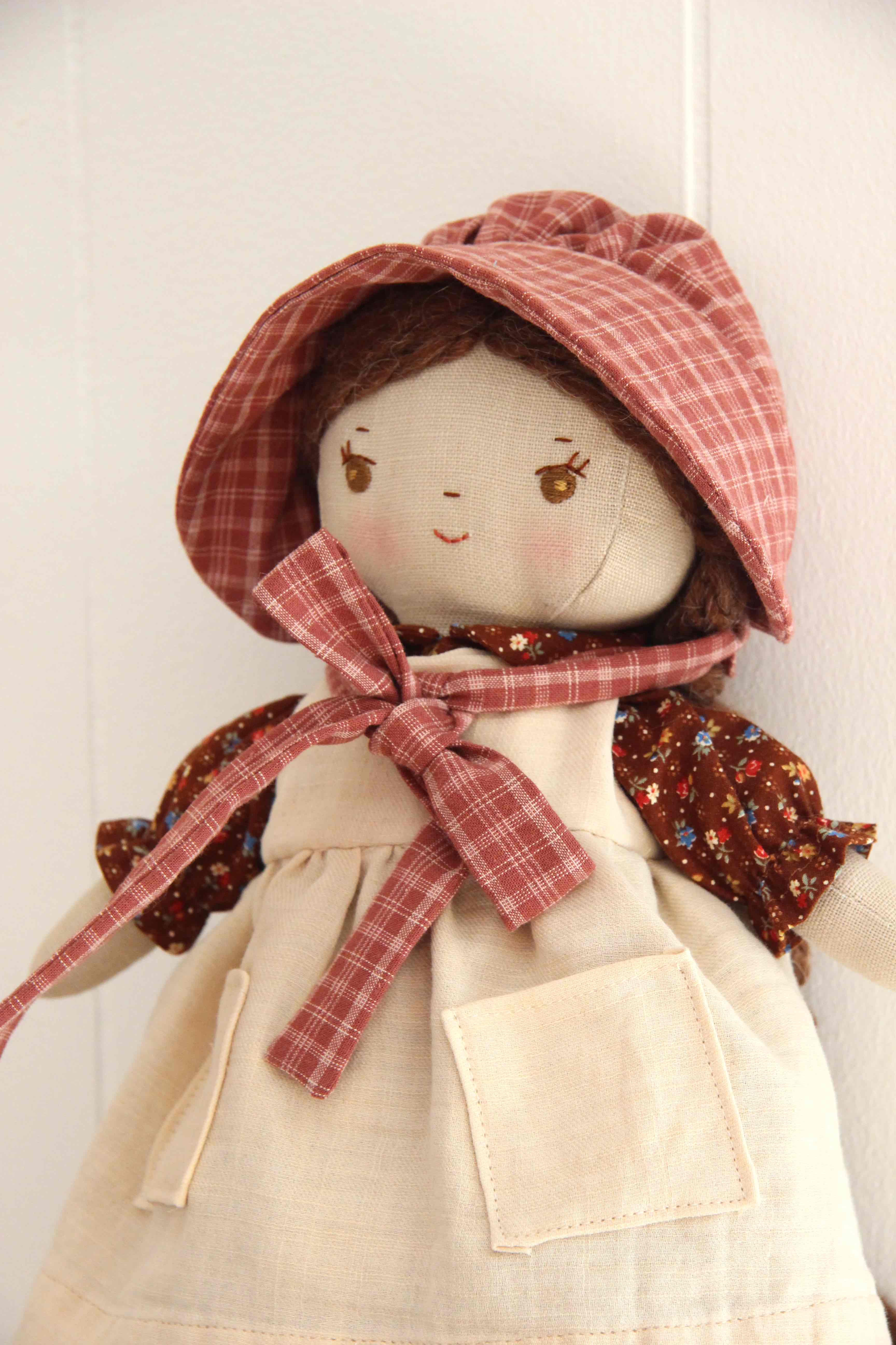 Wee Wonderfuls Handmade Doll