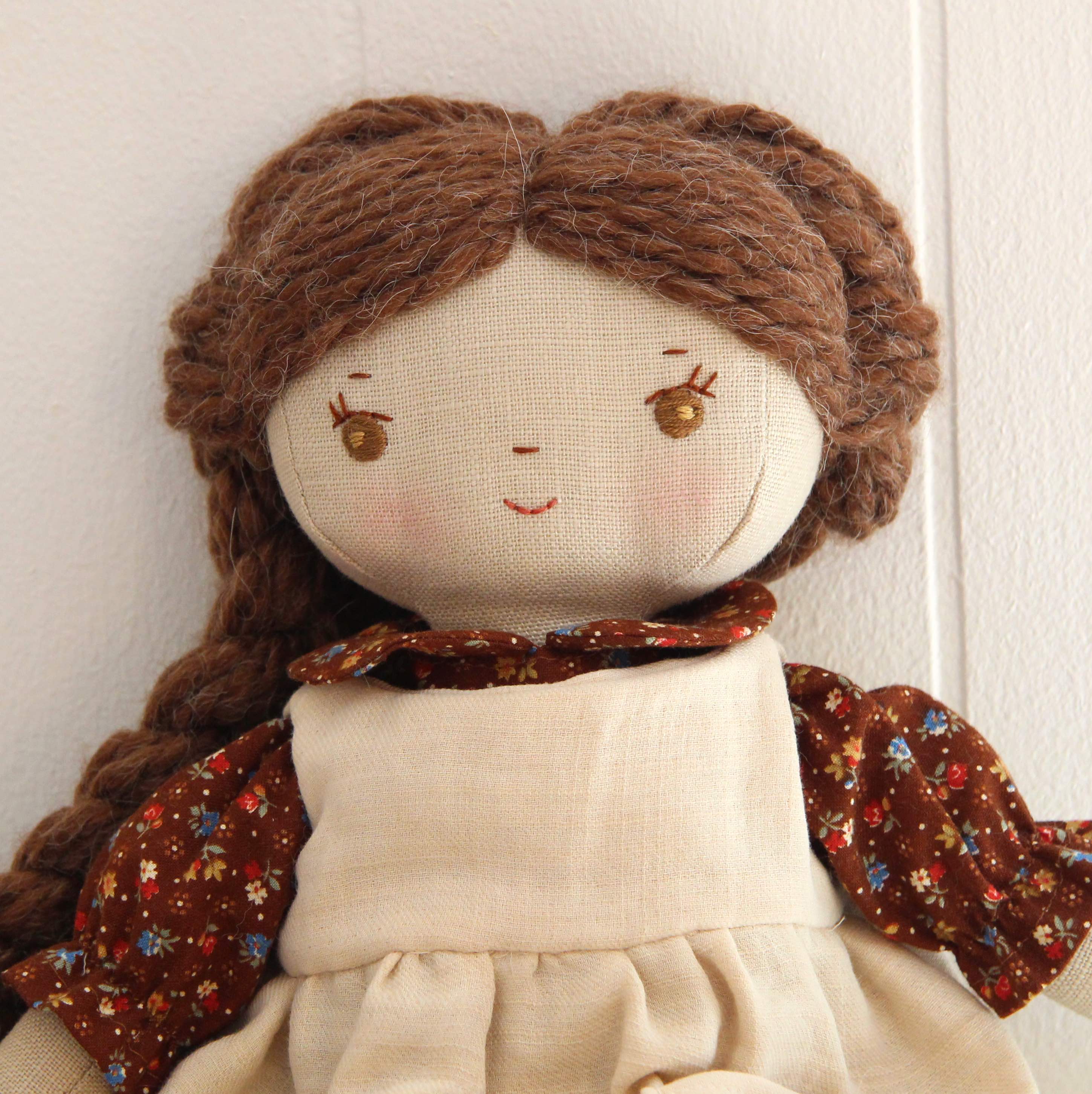 Wee Wonderfuls Handmade Doll