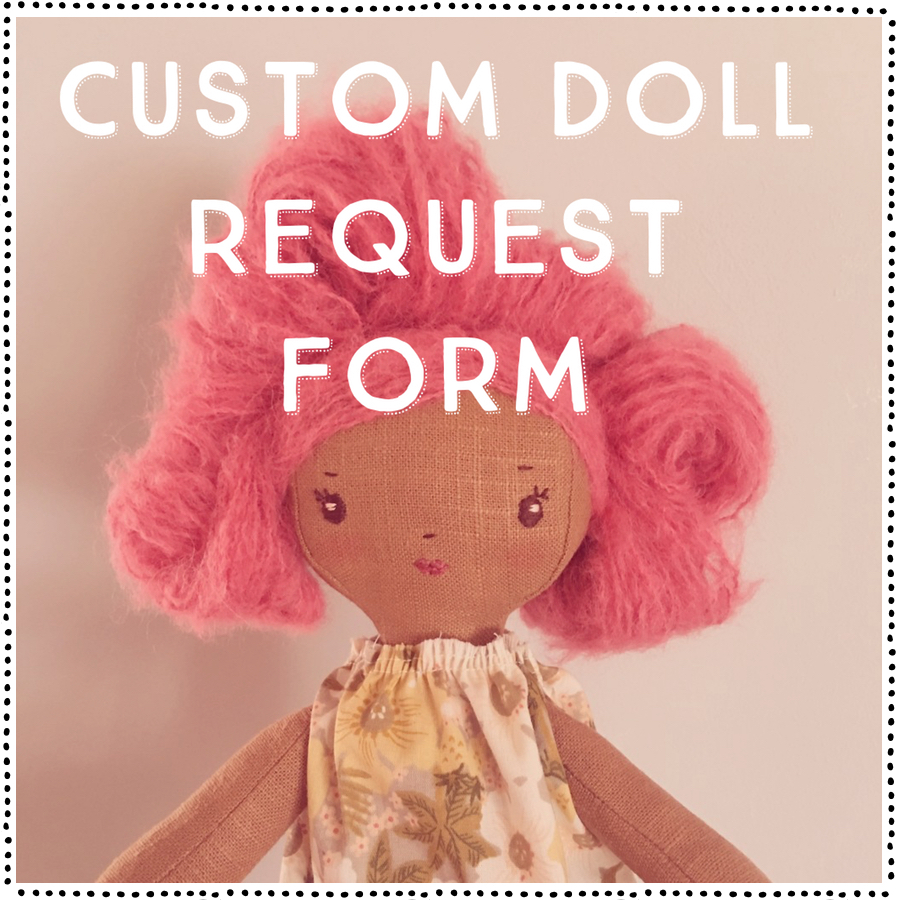 custom handmade doll