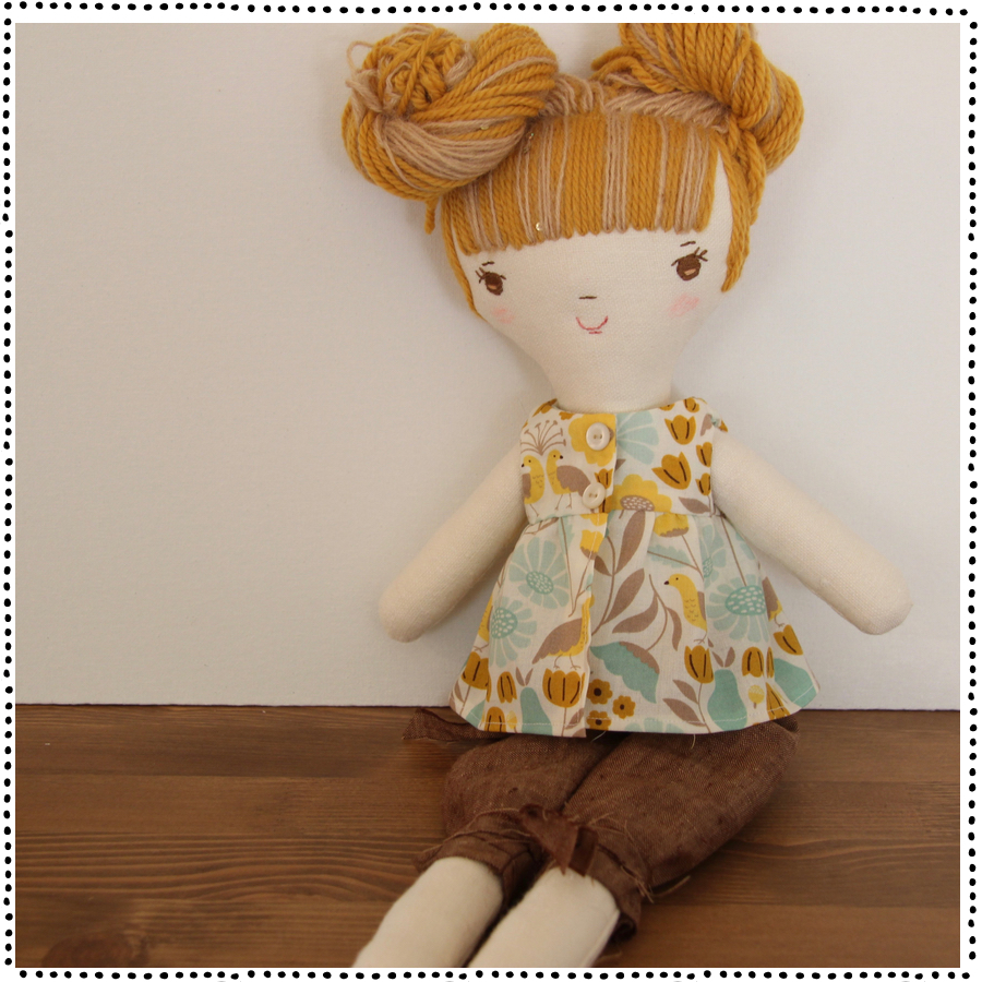 handmade original doll