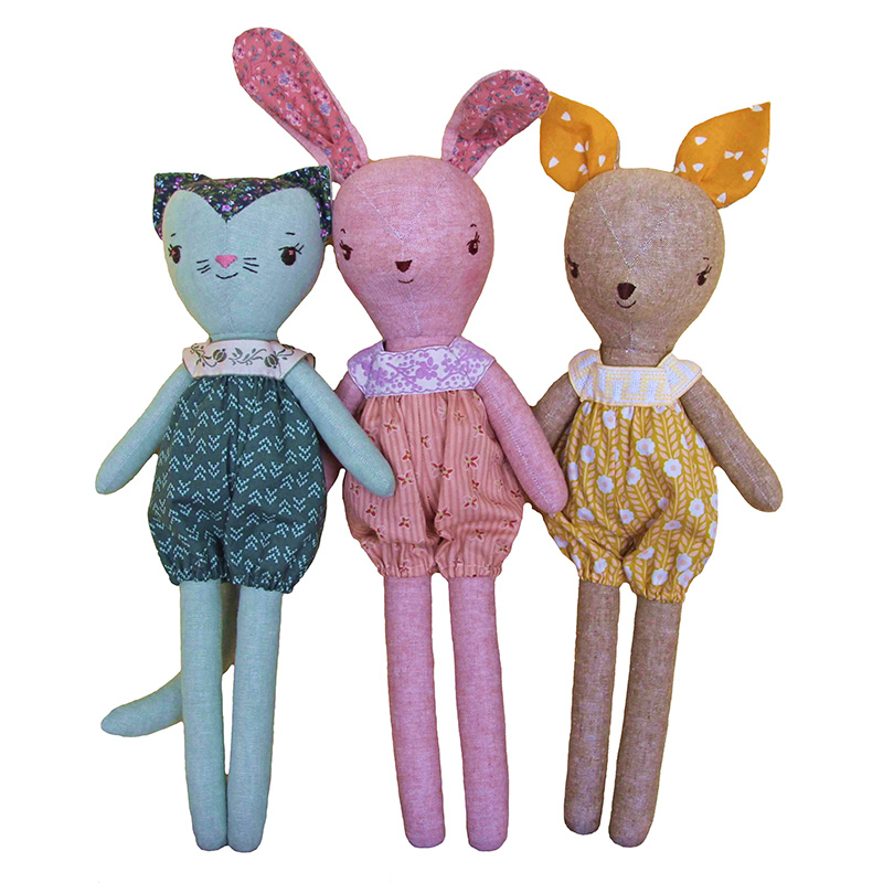 Make-Along Animals Pattern Set