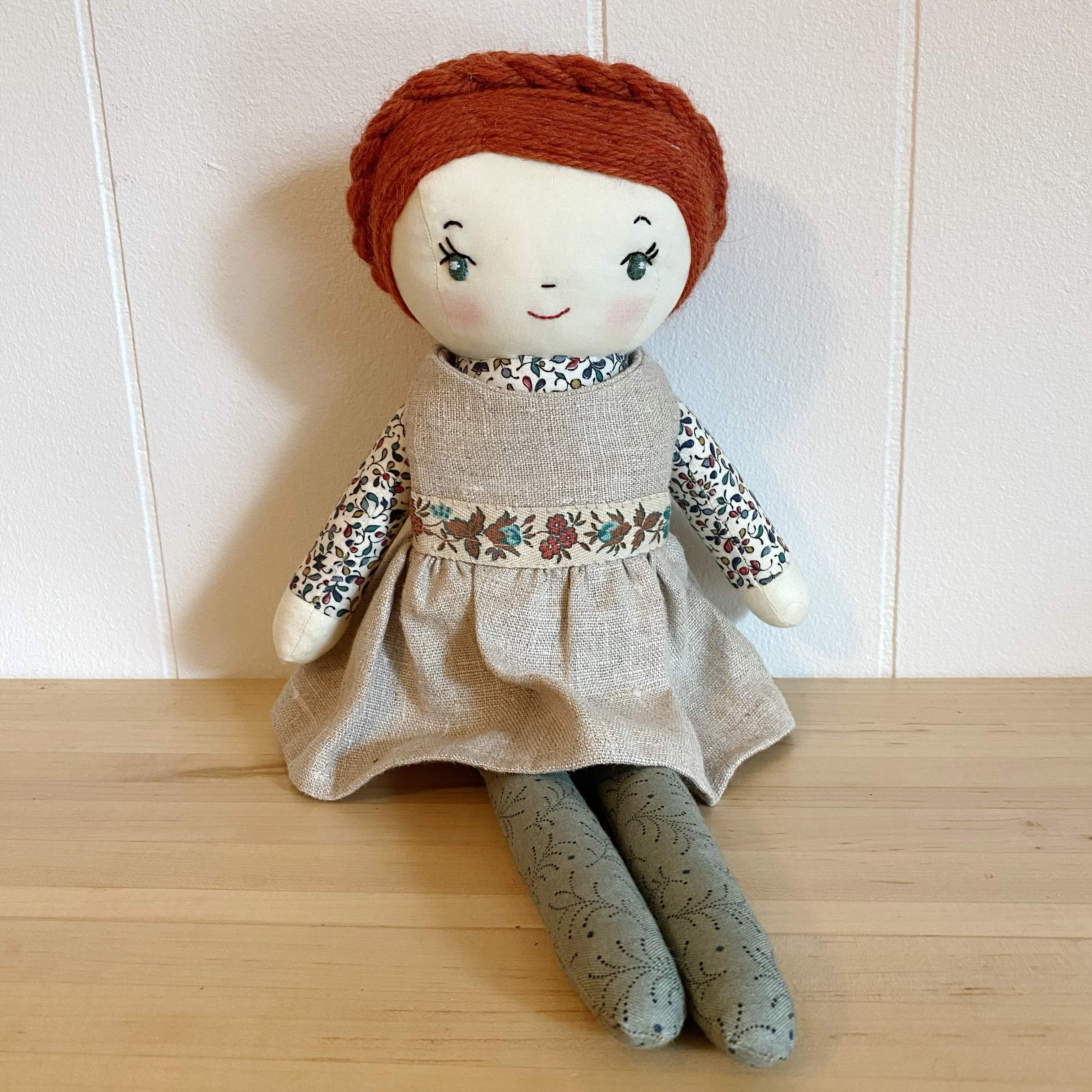 Wee Wonderfuls Handmade Doll