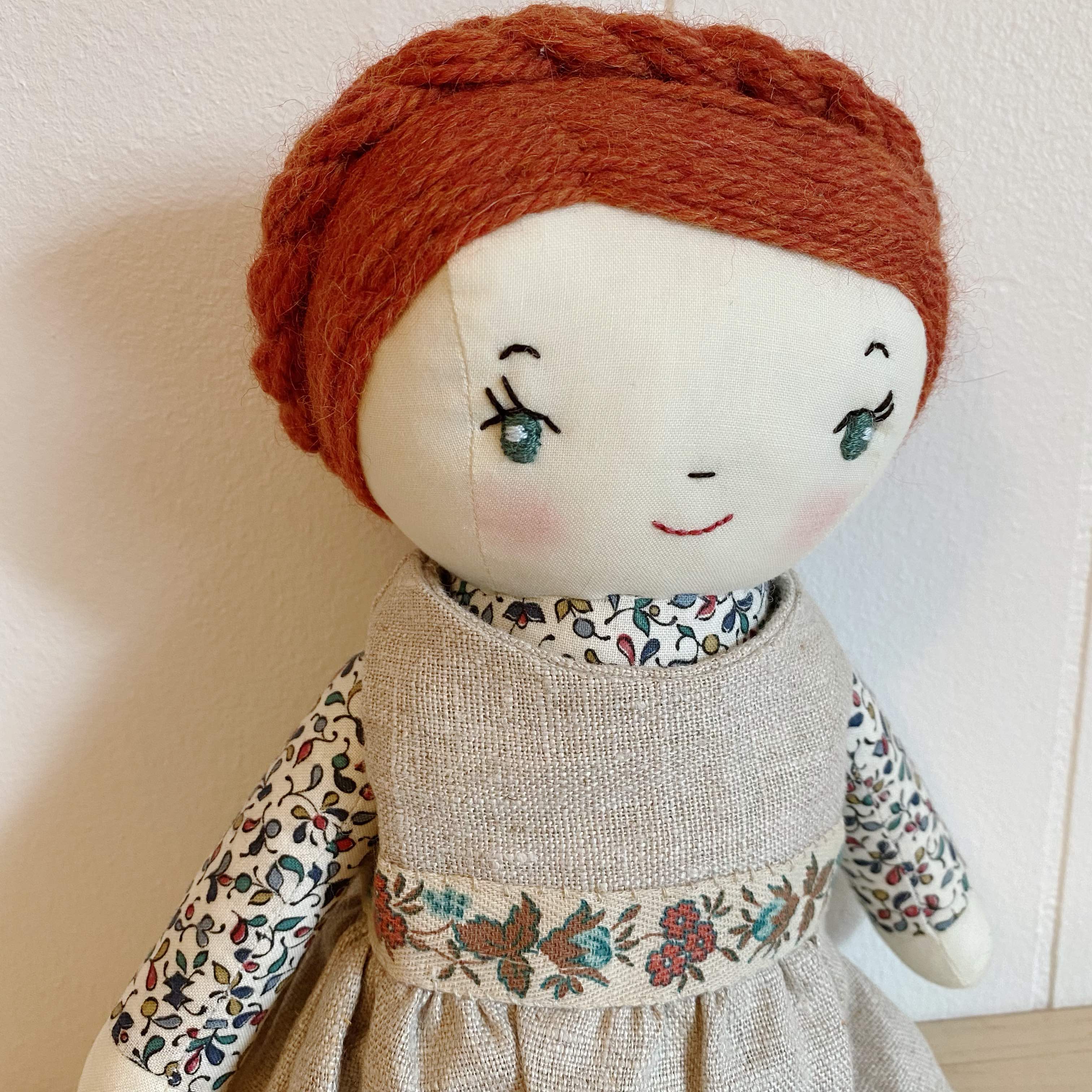 Wee Wonderfuls Handmade Doll