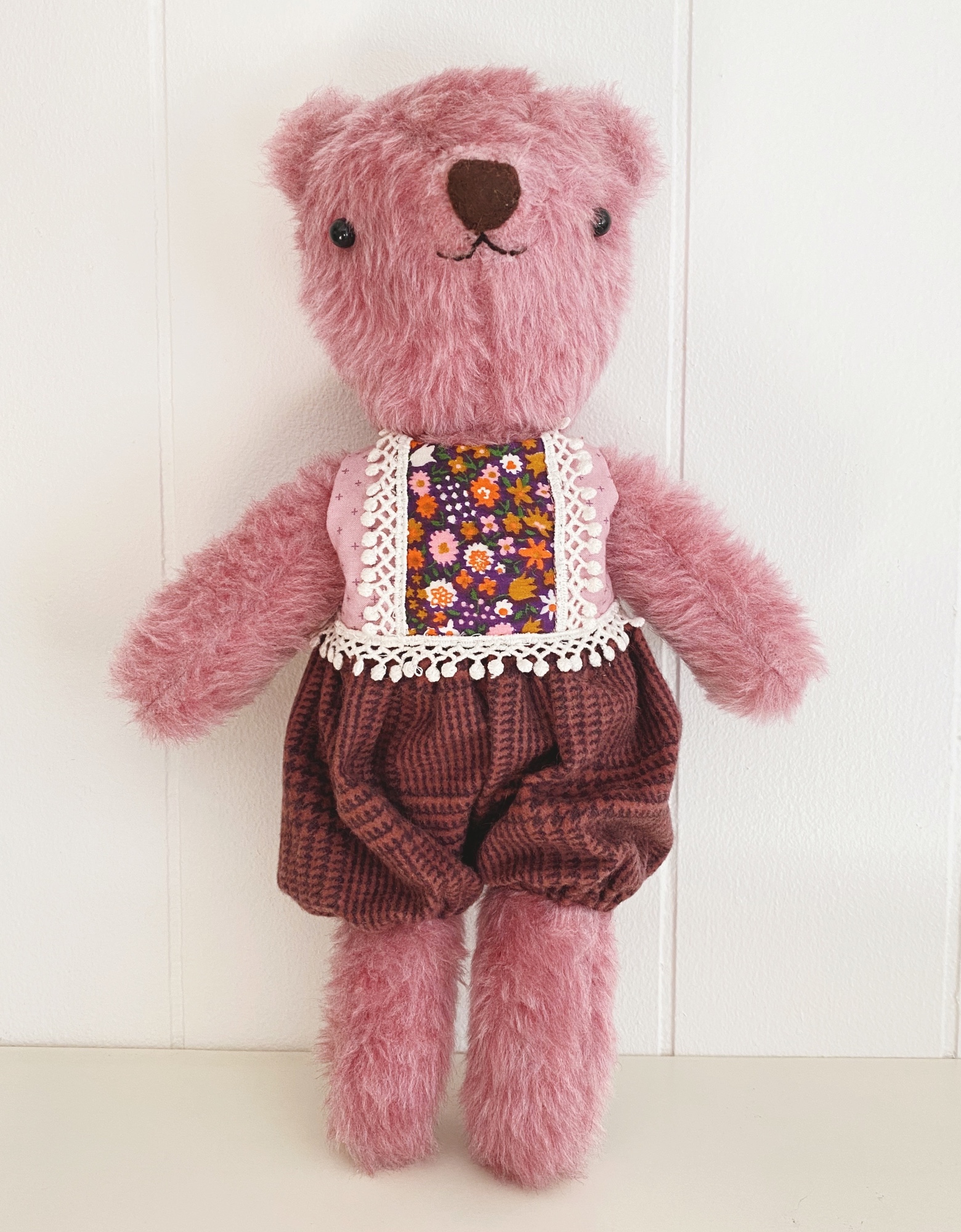 Butternut Bear, a Make-Along sewing pattern