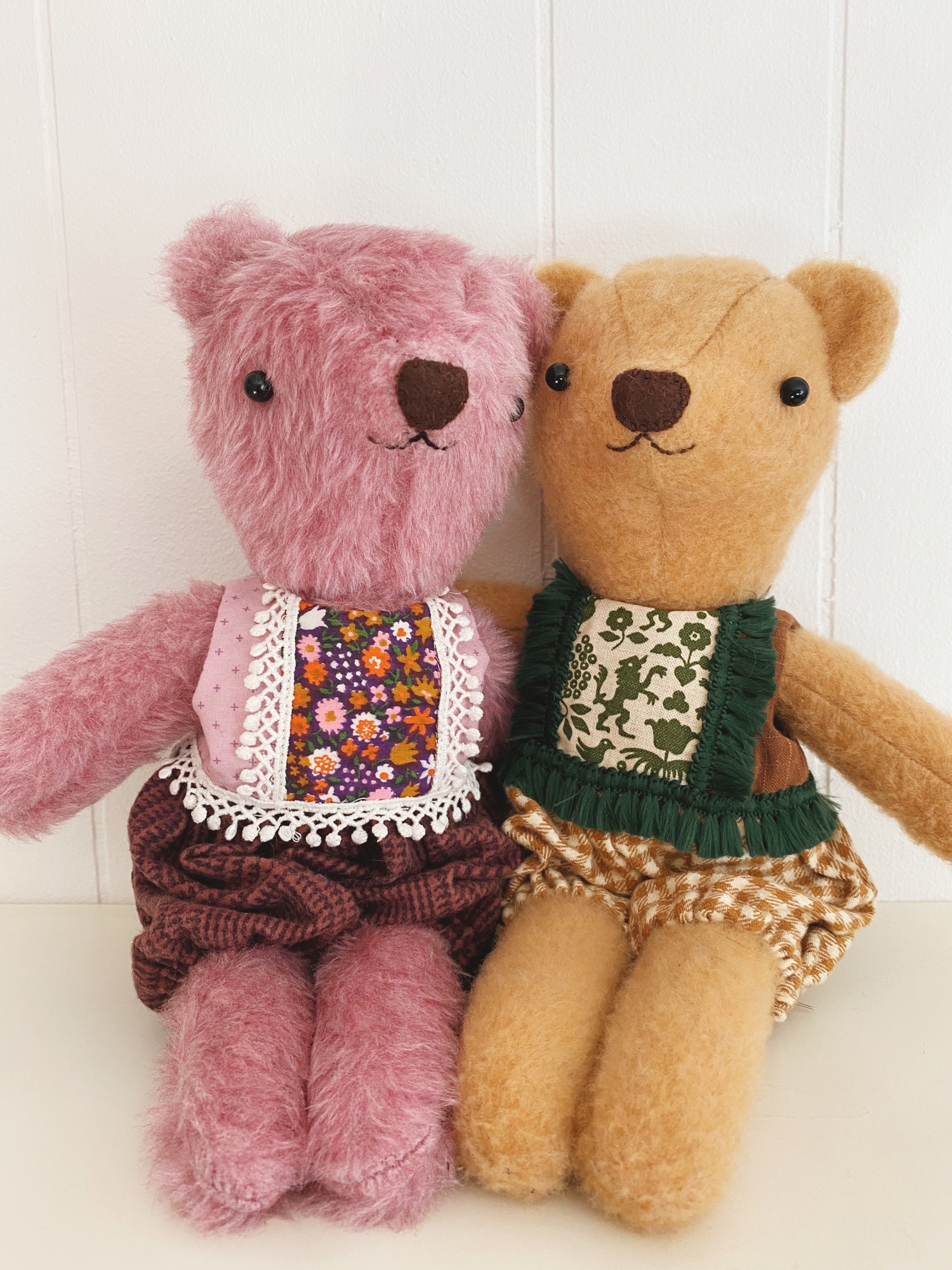 Butternut Bear, a Make-Along sewing pattern