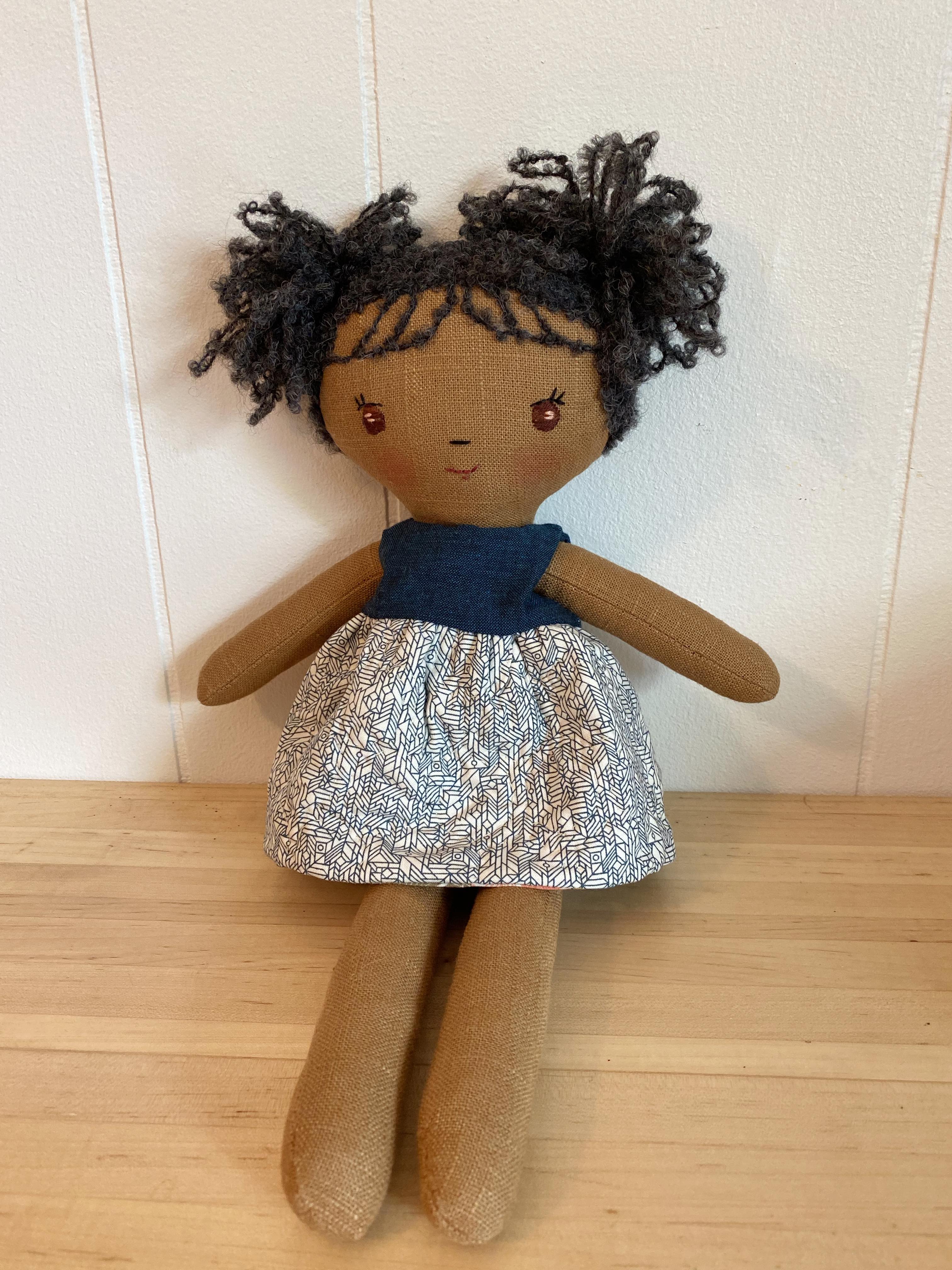 Wee Wonderfuls Handmade Doll