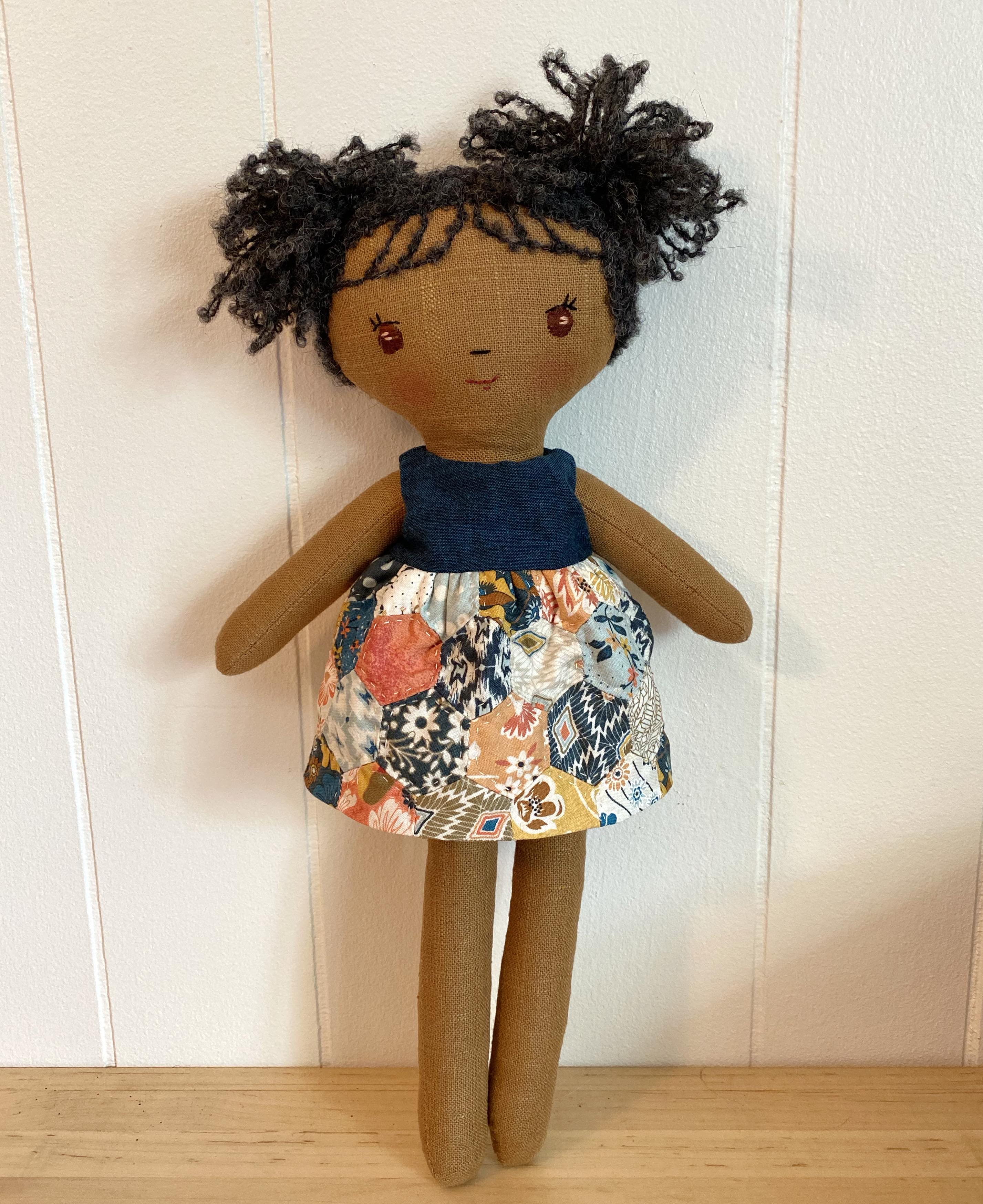 Wee Wonderfuls Handmade Doll