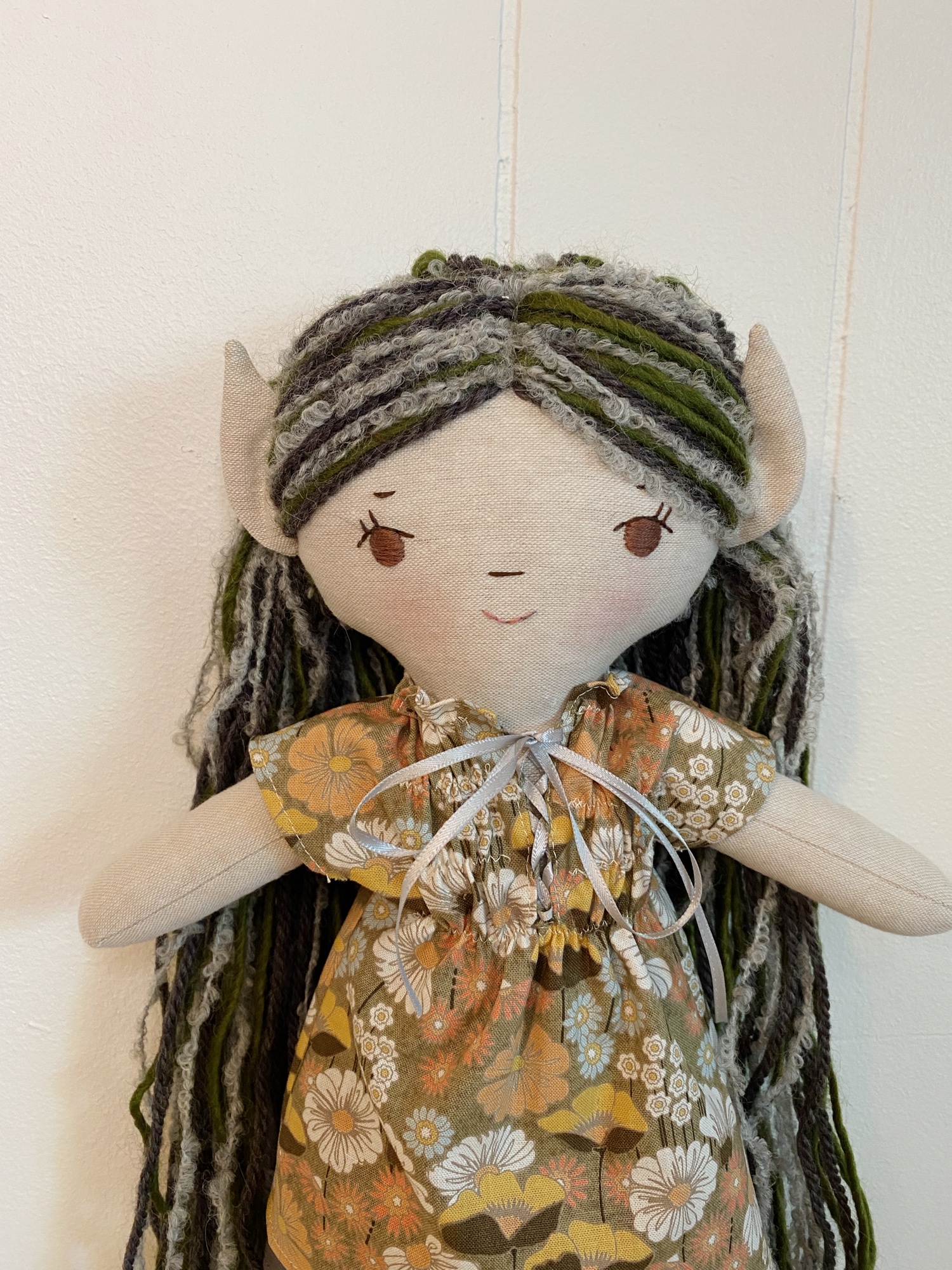 Wee Wonderfuls Handmade Doll