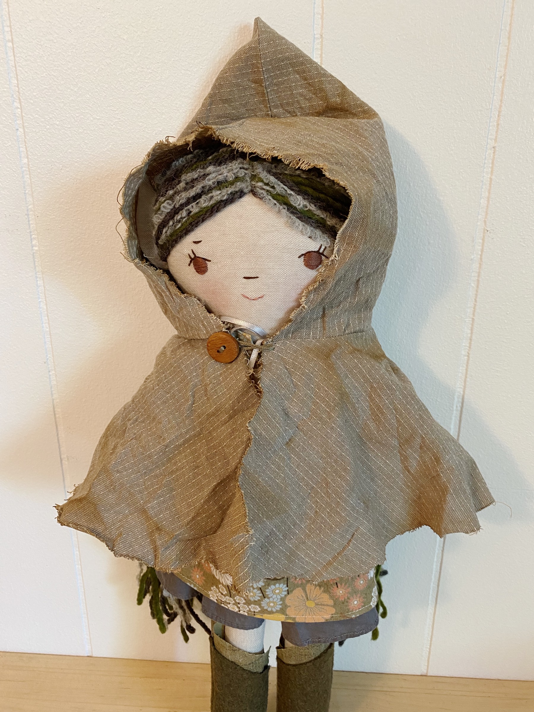 Wee Wonderfuls Handmade Doll