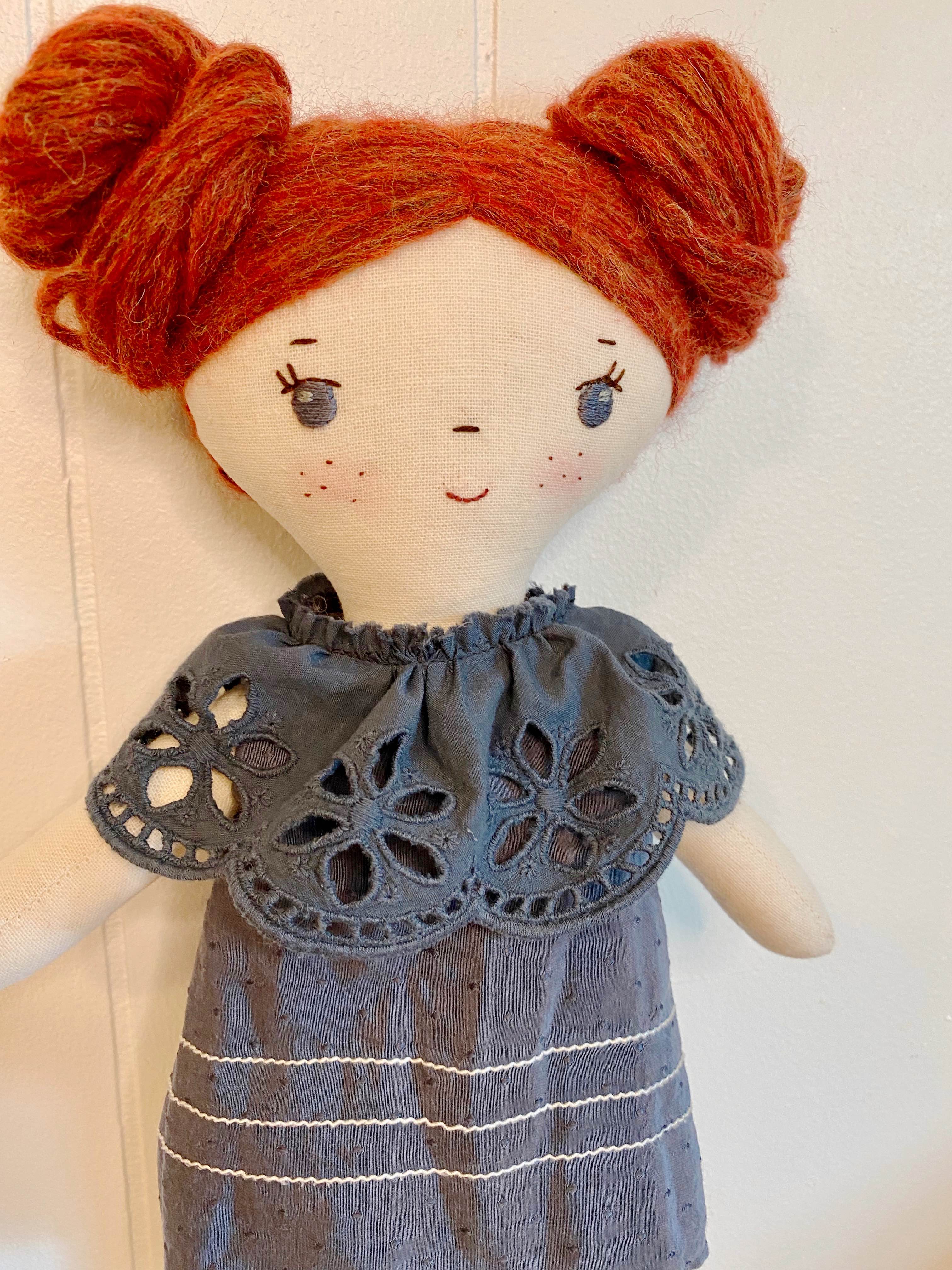 Wee Wonderfuls Handmade Doll