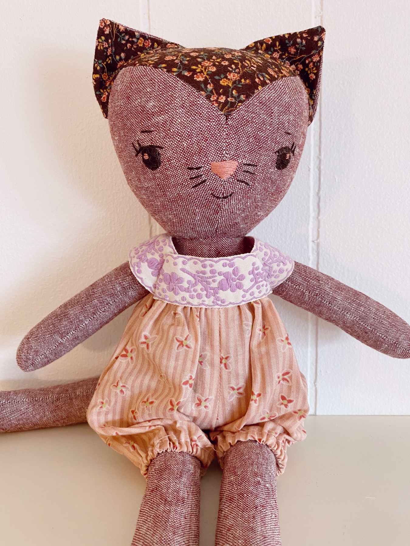 Make-Along Honey Kitty sewing pattern