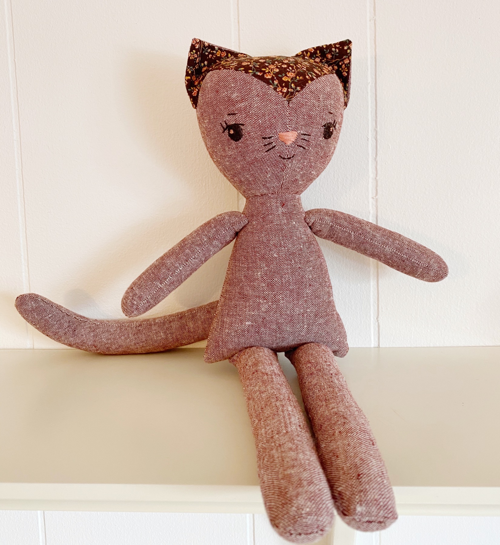 Make-Along Honey Kitty sewing pattern