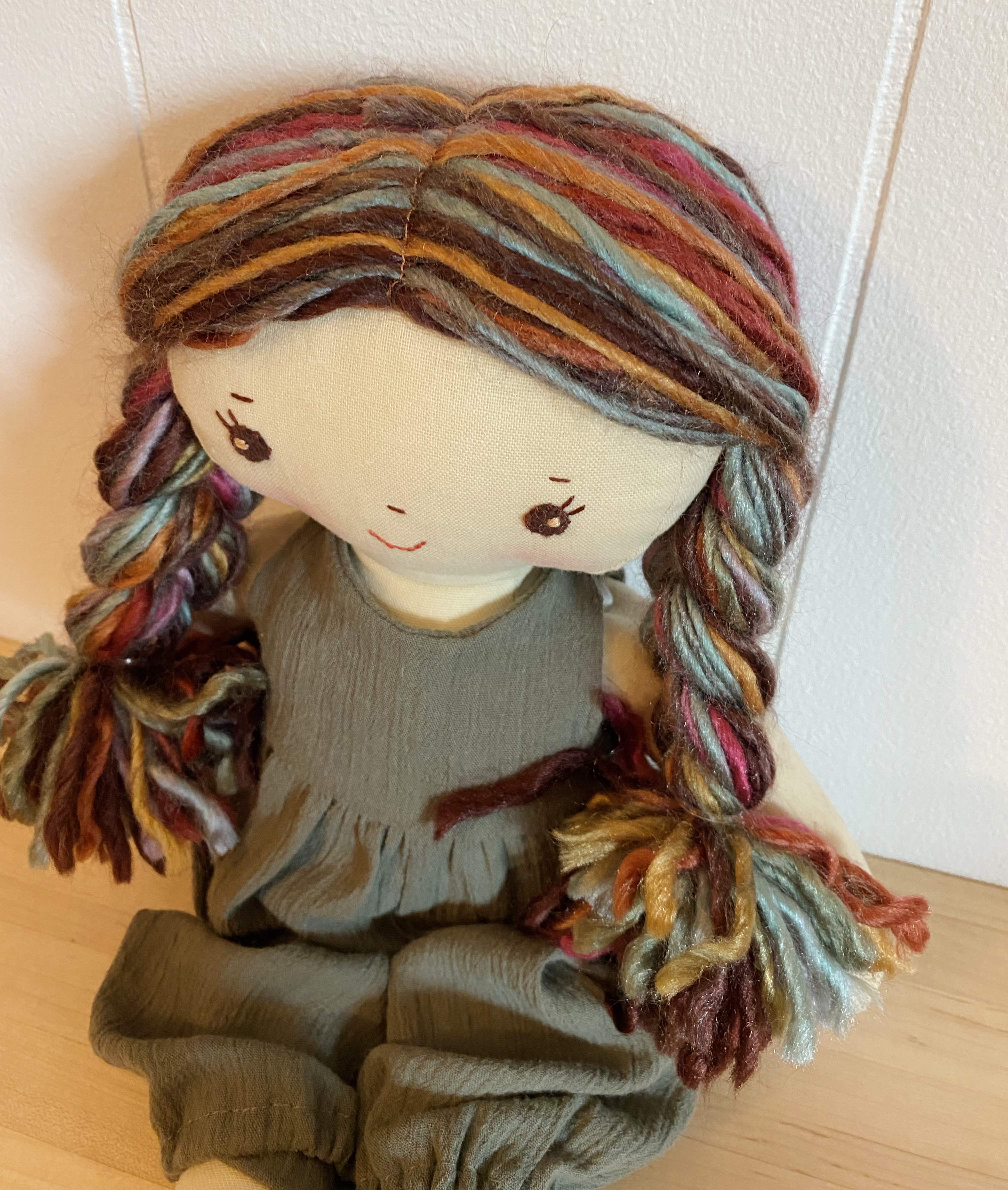 Wee Wonderfuls Handmade Doll