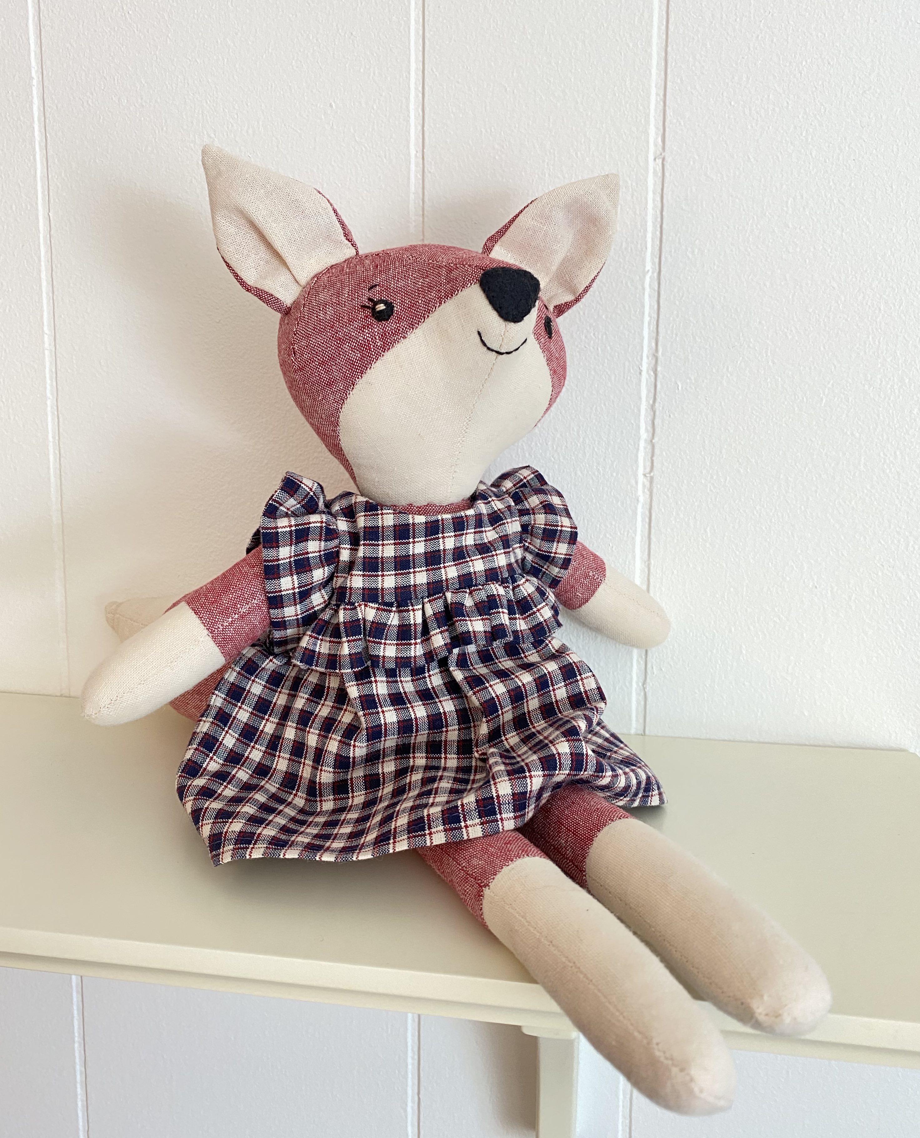 Make-Along Fox sewing pattern