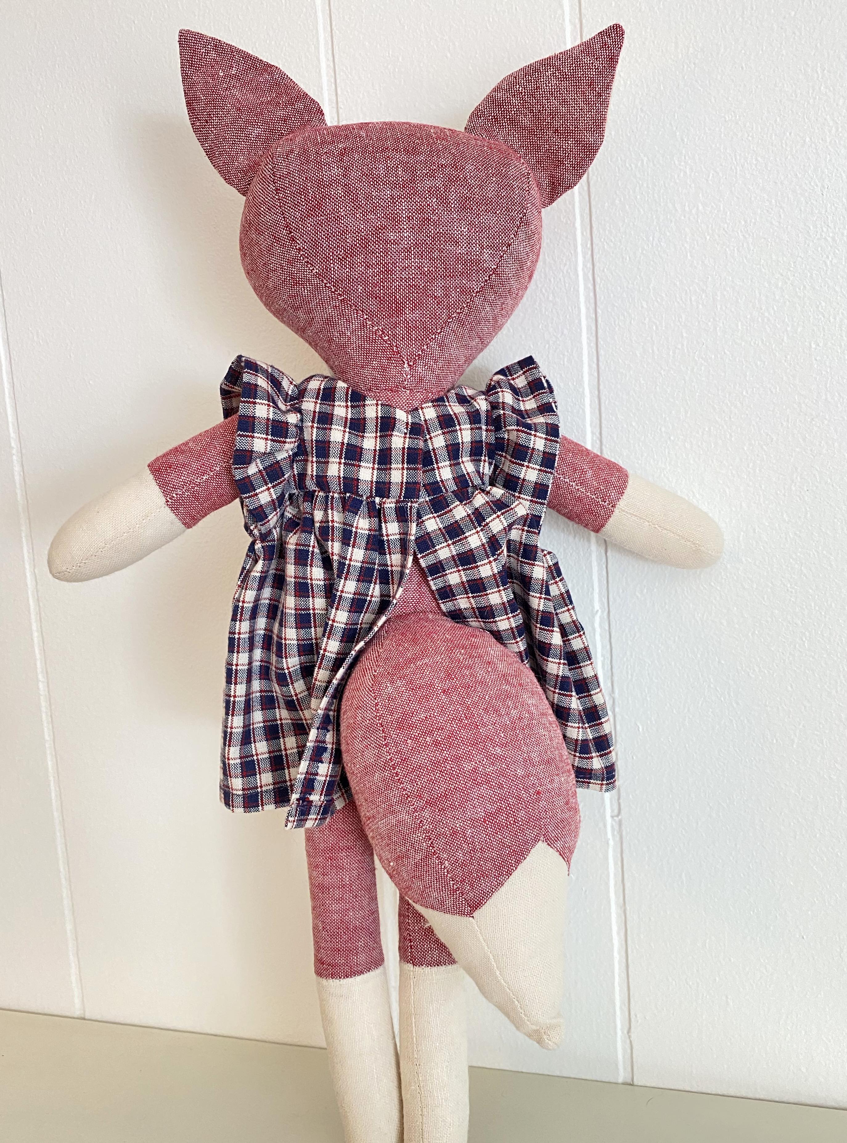 Make-Along Fox sewing pattern