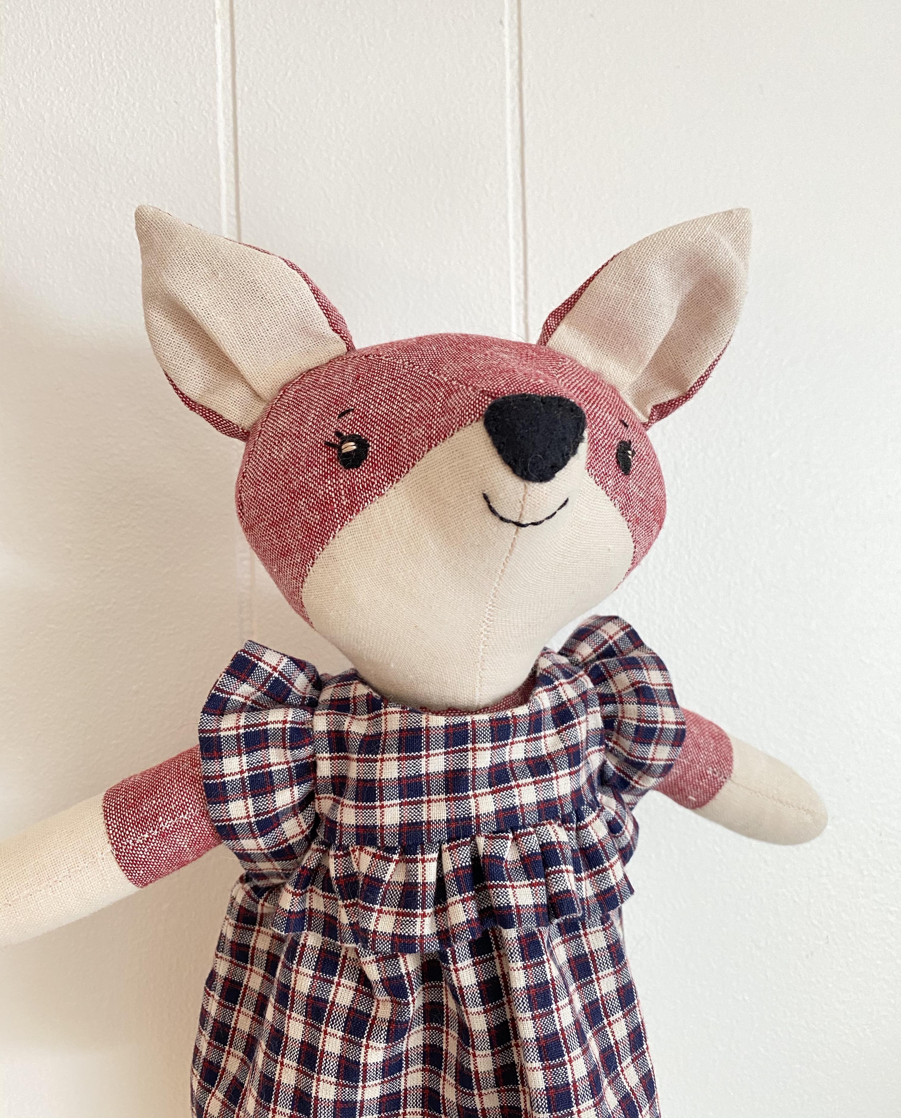 Make-Along Fox sewing pattern