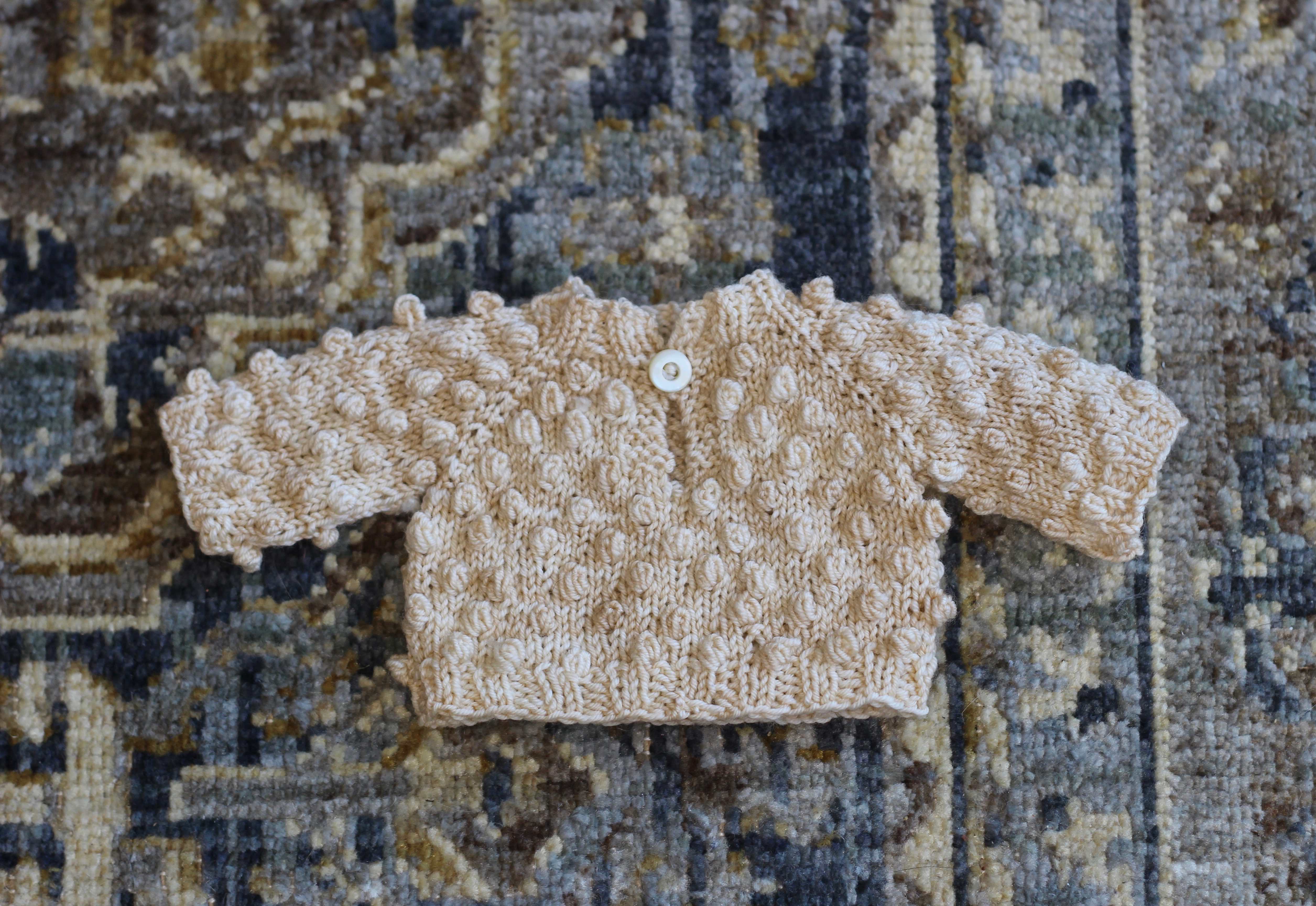 Pom Pom Sweater Knitting Pattern