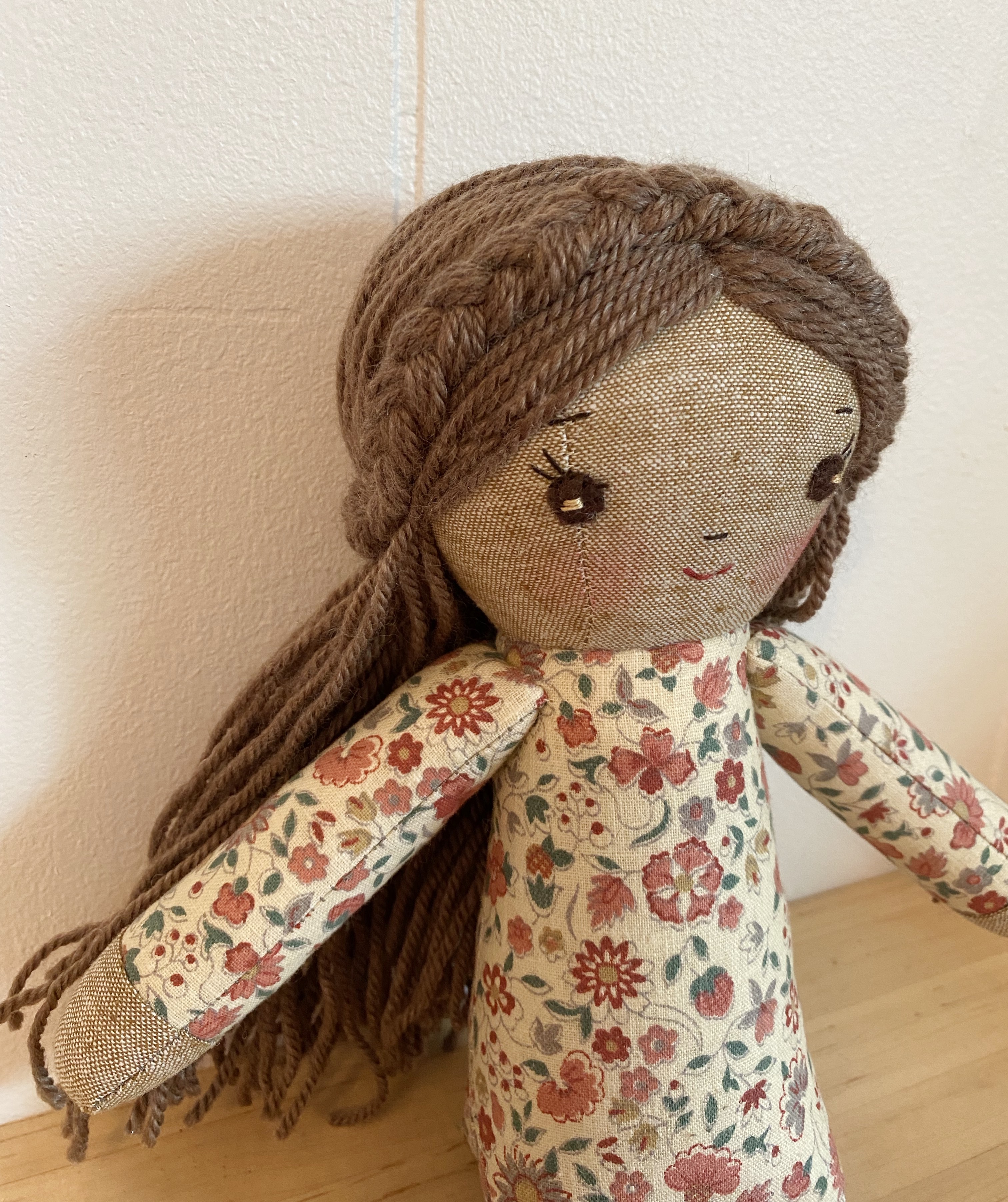 Wee Wonderfuls Handmade Doll