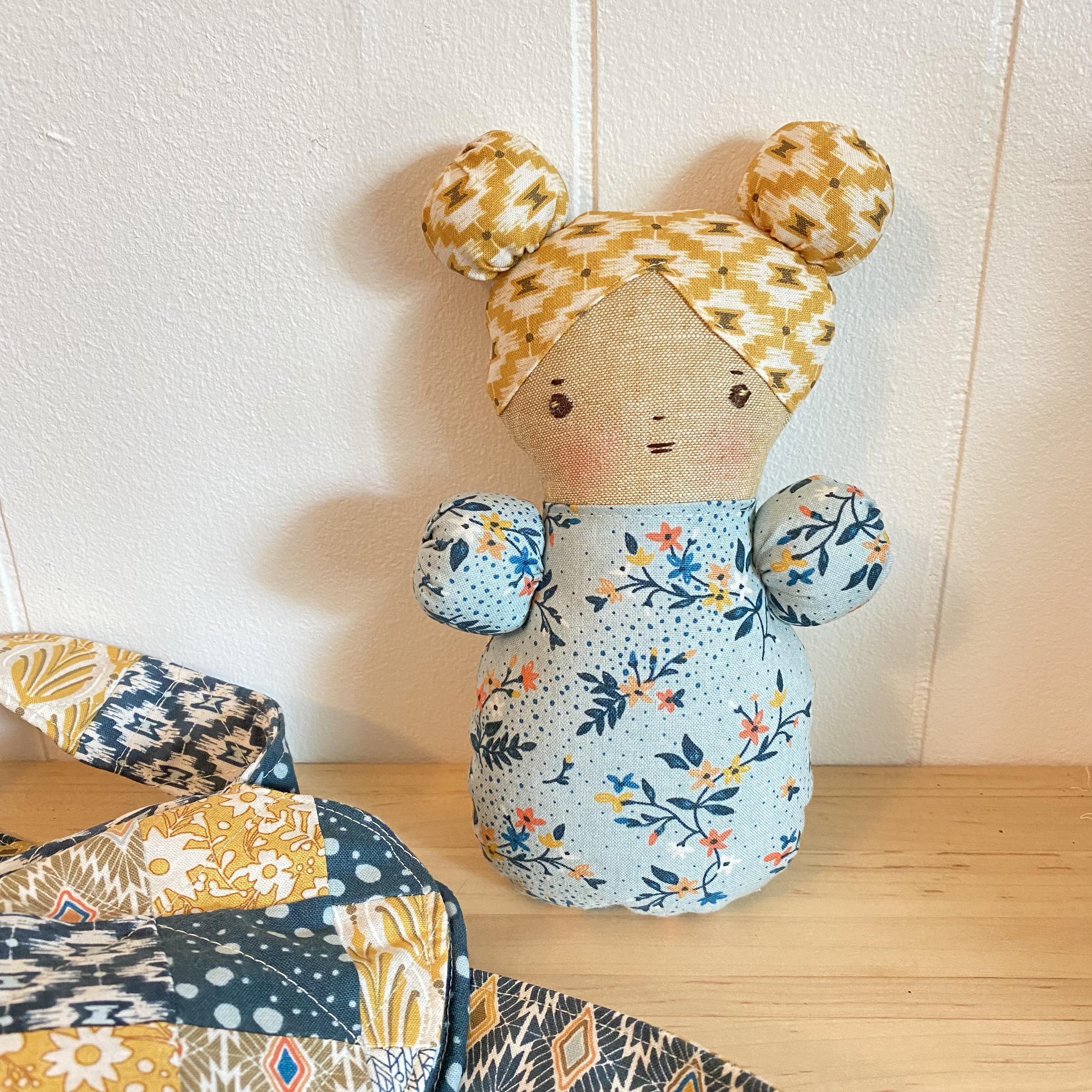 Wee Wonderfuls Handmade Doll