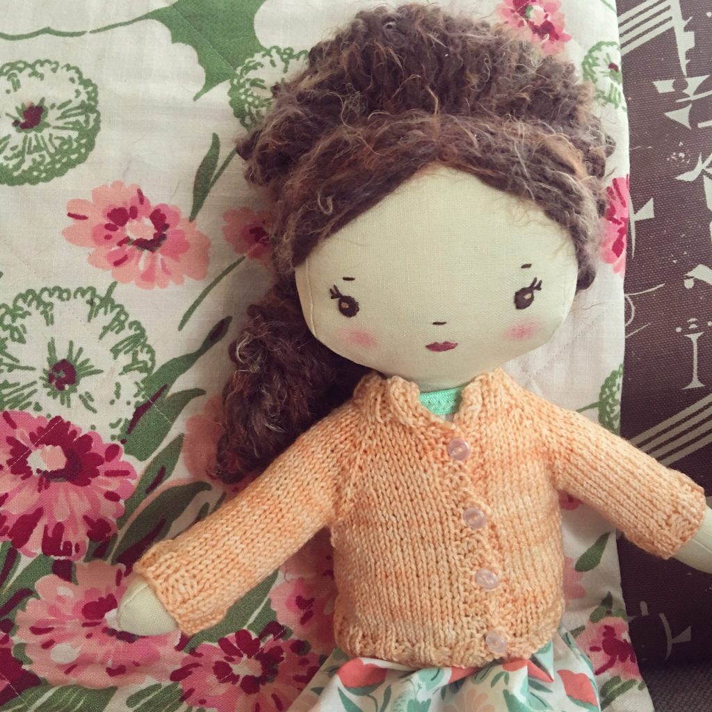 wee wonderfuls handmade original doll