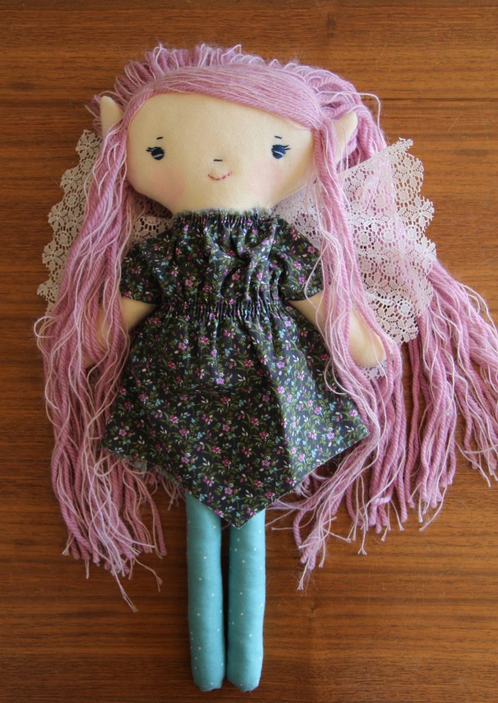 handmade dolls and sewing patterns for sale at wee wonderfuls