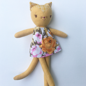 handmade kitty doll