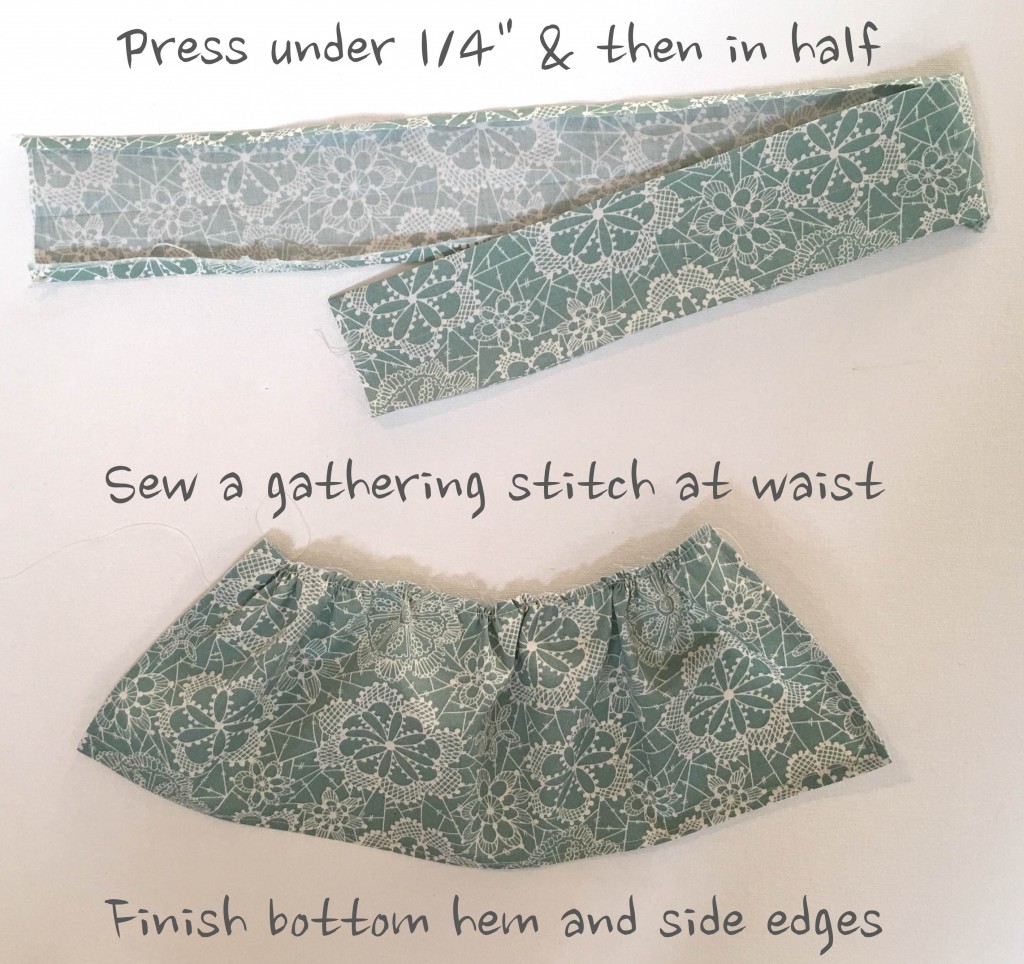 doll clothes sewing quick and easy apron dress