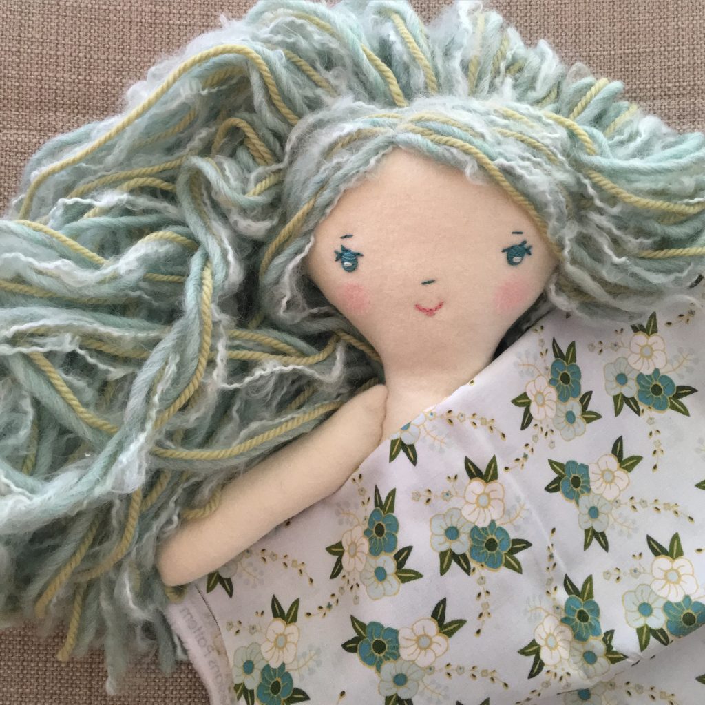 Doll Making Patterns, How to Make a Handmade Doll with the Make-Along pattern subscription at Wee Wonderfuls