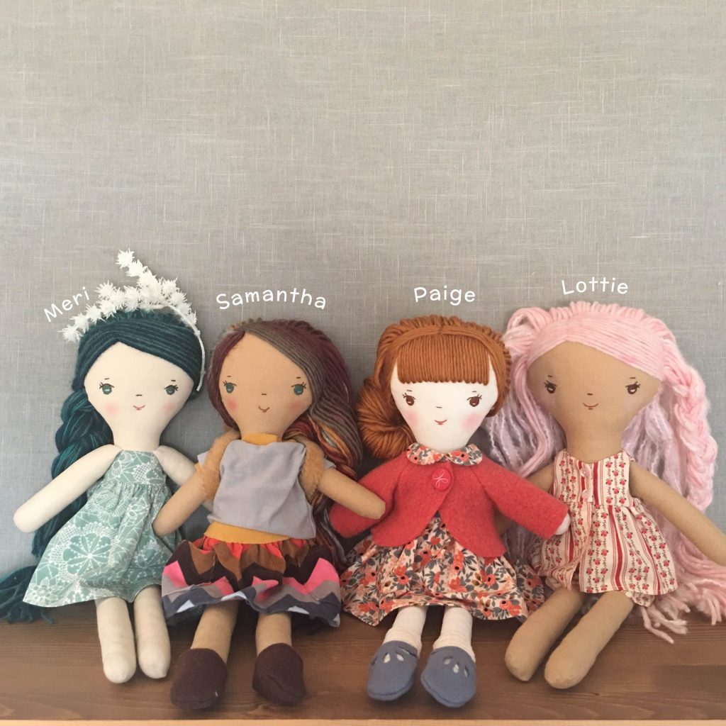 handmade original cloth dolls for sale