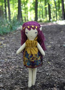 handmade elf doll at wee wonderfuls