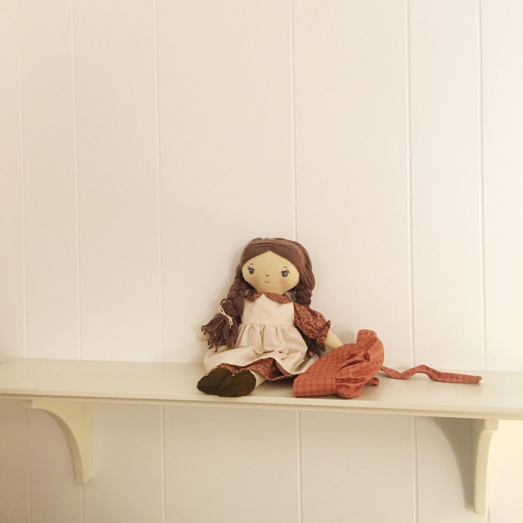handmade pioneer doll