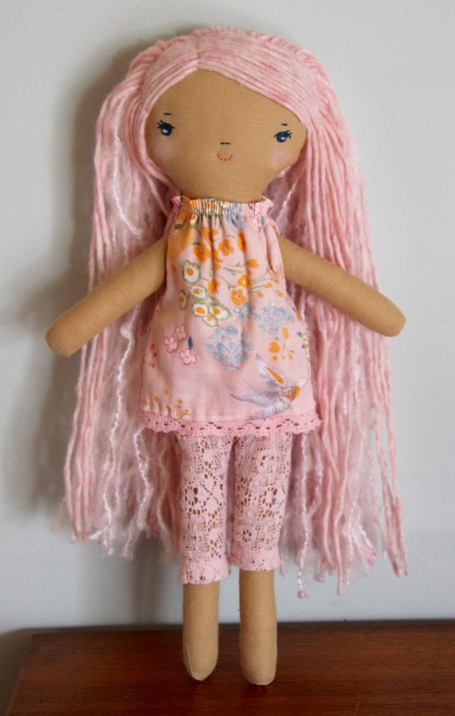 handmade dolls and sewing patterns for sale at wee wonderfuls