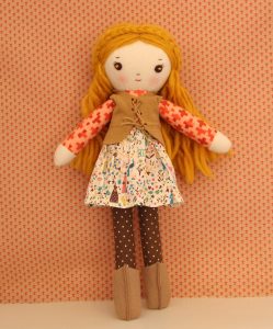 Elsa doll sewing pattern